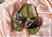 Тапочки Puma х Rihanna Fenty Bow Olive Branch - Фото 5