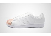 Кроссовки Adidas Superstar Metal/Toe White - Фото 2