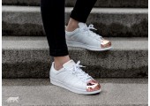 Кроссовки Adidas Superstar Metal/Toe White - Фото 6