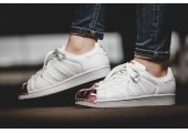 Кроссовки Adidas Superstar Metal/Toe White - Фото 7