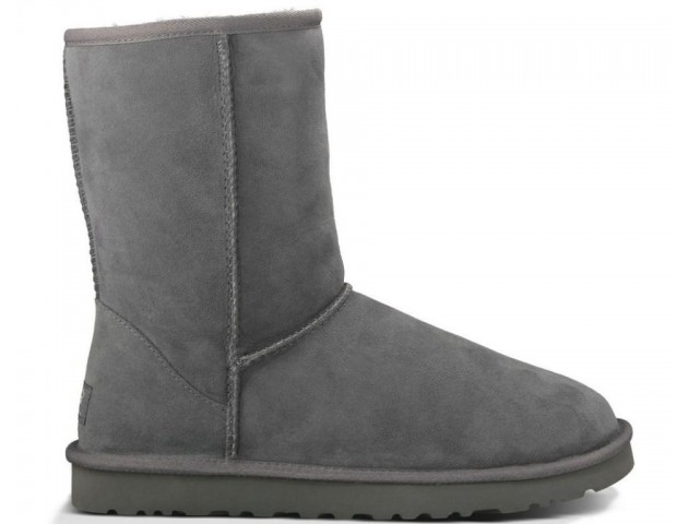 UGG CLASSIC SHORT BOOT GREY